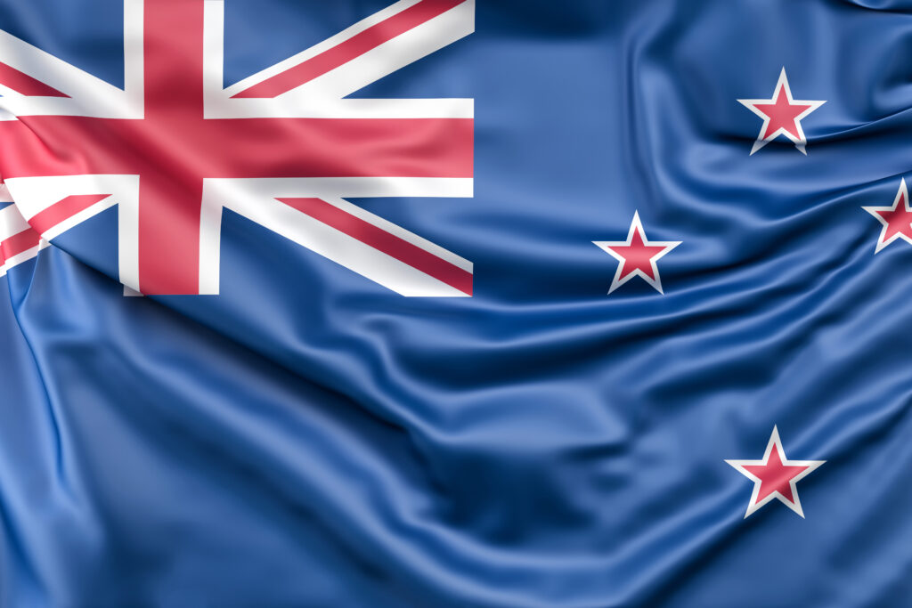 flag of new zealand